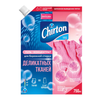 Chirton гель концентрат для деликатных тканей 750 мл