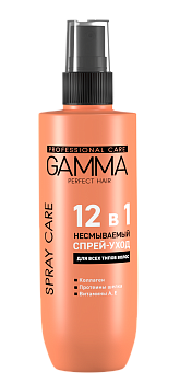 Gamma Perfect Hair несмываемый спрей уход 12 в 1 190 мл