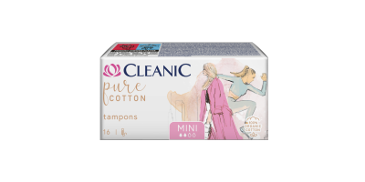 Cleanic pure cotton тампоны 16 шт