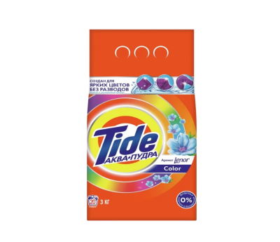 Tide автомат для цветного белья color lenor 3 кг
