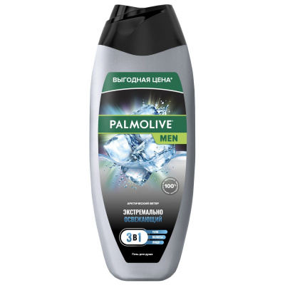 Palmolive душ гель for men active 3в1 арктический ветер 450 мл