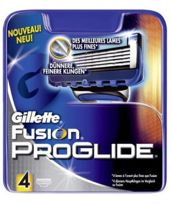 Сменные кассеты для бритья GILLETTE (4шт)