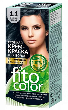 Фитокосметик краска для волос FitoColor тон 1.1 Иссиня-черный