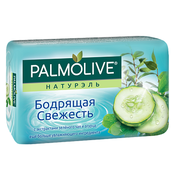 Palmolive Naturals мыло Бодрящая свежесть Зеленый чай и огурец 150г