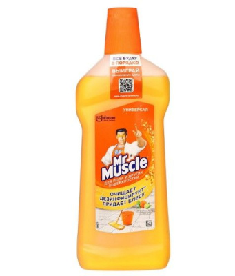 Mr Muscle чистящее средство для пола и других поверхностей цитрусовый коктейль 500 мл
