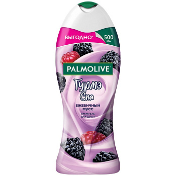 Palmolive гурмэ спа крем гель для душа ежевичный мусс 500 мл Уценка