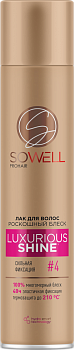 Арнест sowell luxurious shine лак для волос роскошный блеск сильной фиксации 300 см3