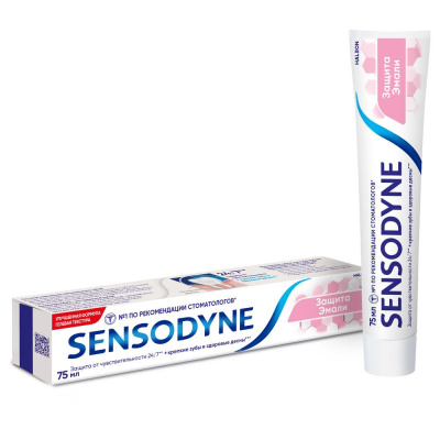 Sensodyne зубная паста защита эмали 75 мл Уценка