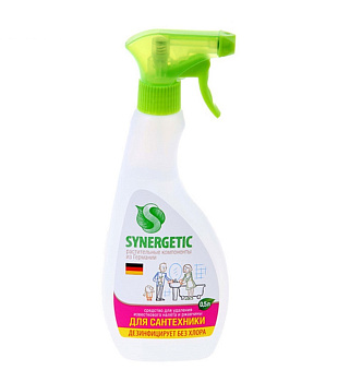 Synergetic средство для мытья сантехники кислотное биоразлагаемое 0,5л