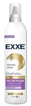 EXXE мусс для укладки волос объёмные локоны 250 мл