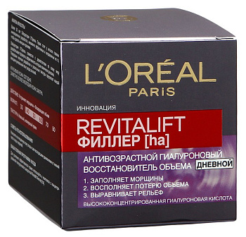 ФИЛЛЕР для лица дневной LOREAL Ревиталифт, 50мл