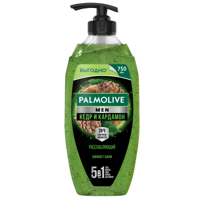 Palmolive душ гель for men кедр и кардамон расслабляющий 750 мл Уценка