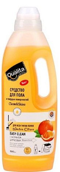 Qualita средство для мытья пола и твердых поверхностей winter citrus флакон 1000мл