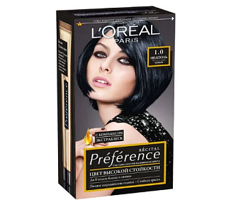 L'oreal Preference краска для волос 1.0 неаполь черный Уценка