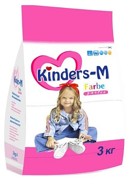 kinder m farbe стиральный порошок 3 кг п/п