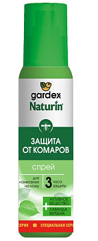 Gardex Naturin Спрей от комаров, 110 мл