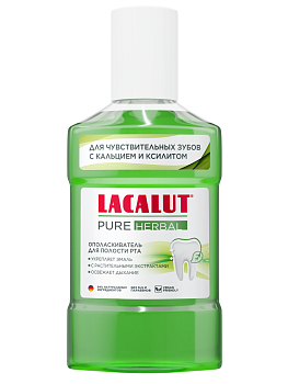 Лакалют ополаскиватель для полости рта pure herbal 250 мл