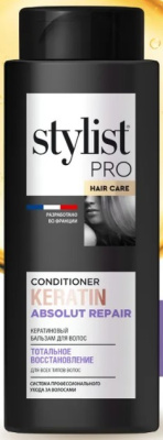 Фитокосметик бальзам для волос stilist pro hair care тотальное восстановление 280мл