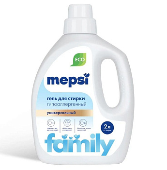 Mepsi гель для стирки гипоаллергенный универсальный 2 л