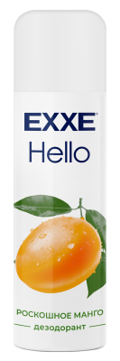 Exxe hello женский дезодорант роскошное манго 150 мл спрей