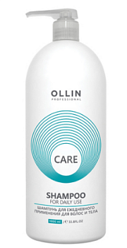 OLLIN CARE шампунь для ежедневного применения для волос и тела 1000мл