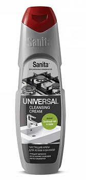 Sanita чистящее cредство для кухни и ванной Universal Зеленый чай и лайм 600мл