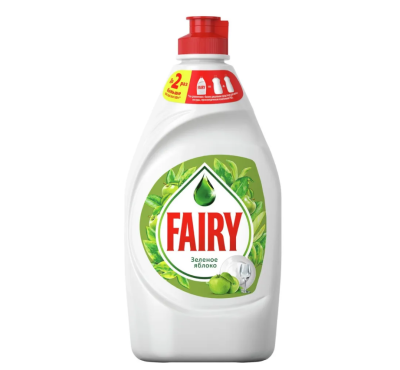 Fairy средство для мытья посуды зеленое яблоко 450 мл