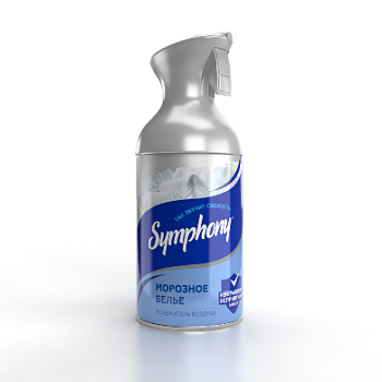 Symphony освежитель воздуха морозное бельё 250 мл с триггером