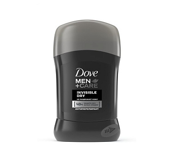 Dove Men антиперспирант-дезодорант стик Экстразащита без белых следов 50мл