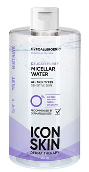 ICON SKIN Очищающая мицеллярная вода DELICATE PURITY, 450 мл