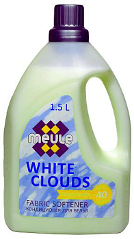 Meule концентрированный  кондиционер для белья белые облака 1,5л 40 стирок