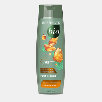 Прелесть био шампунь энергетик балтийский янтарь 400 мл