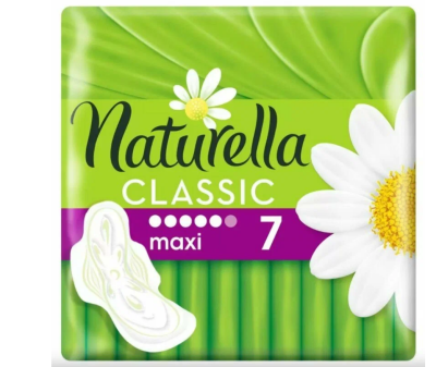 Naturella макси с крылышками 7 шт