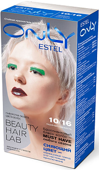 ESTEL ONLY Стойкая краска-гель для волос 10/16 Светлый блондин пепельно-фиолетовый