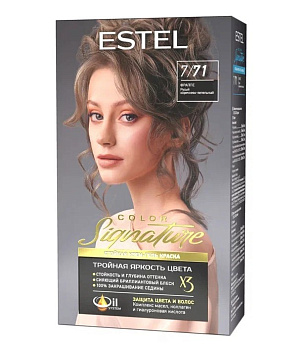 Estel крем-гель краска для волос Color Signature Фраппе 7/71