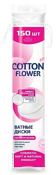Cotton Flower ватные диски 150 шт