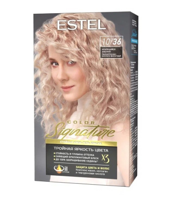 Estel крем-гель краска для волос Color Signature Искрящийся аметрин 10/36