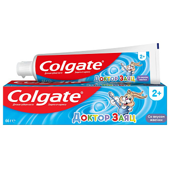 Colgate зубная паста детская доктор заяц жвачка 50 мл Уценка