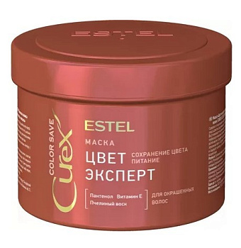 Estel curex color save маска цвет эксперт  для окрашенных волос 500 мл