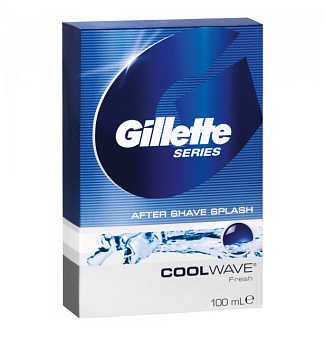 Gillette series лосьон после бритья освежающий 100 мл Уценка