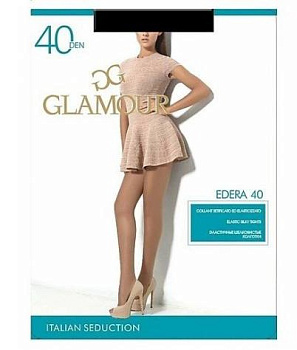 Glamour колготки Edera 40 den nero размер 2
