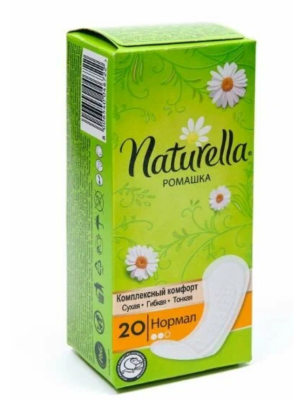 Naturella ежедневные нормал ромашка 20 шт