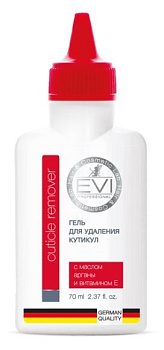 Evi Professional гель для удаления кутикул с маслом арганы и витамином Е 70мл