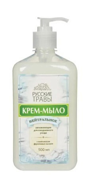 Русские травы жидкое крем мыло нейтральное дозатор 500 мл