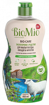 BioMio средство для мытья посуды мята 450мл
