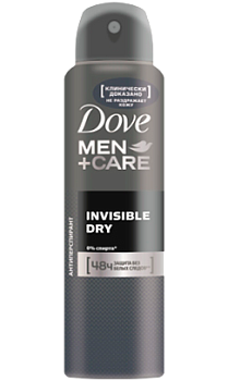 Dove Men антиперспирант-дезодорант спрей Экстразащита без белых следов 150мл