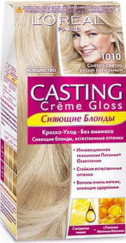 Краска для волос L'OREAL Casting Creme Gloss 10.10 Светло-светло русый пепельный
