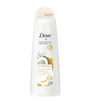 Dove бальзам-ополаскиватель Восстановление с куркумой и кокосовым маслом 350мл