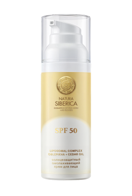 Natura Siberica Sun солнцезащитный омолаживающий крем для лица spf 50  50 мл