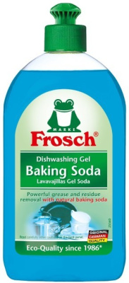 Frosch концентрированный гель для мытья посуды Сода 0,5л